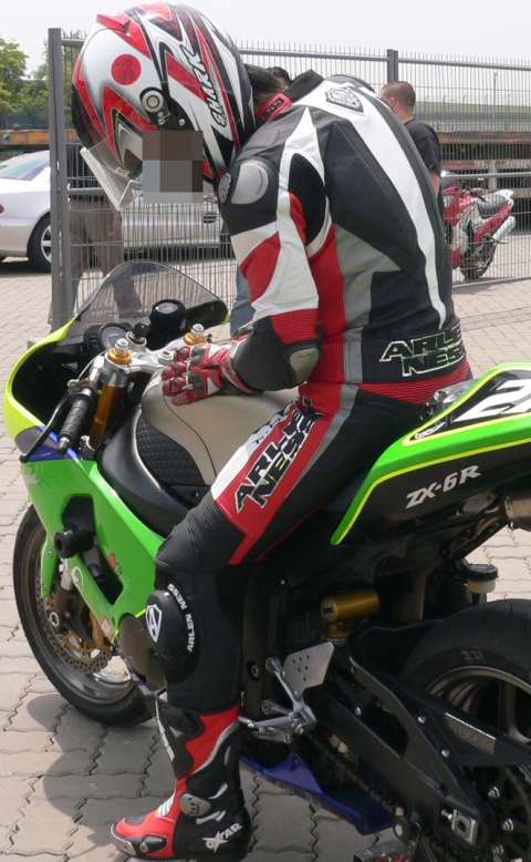 Arlen Ness 2 pc Leather Suit 上下身袋鼠皮賽車衣