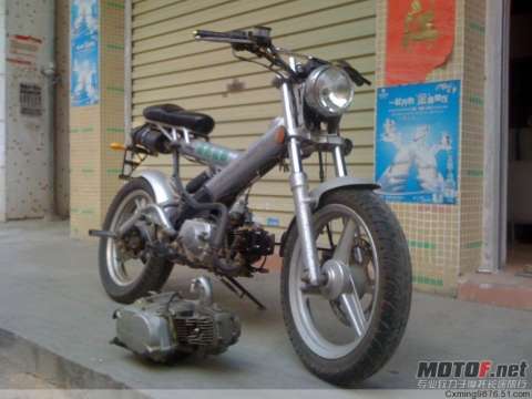 出售:飞鹰刀郎以改装本田HONDA\100CC机器