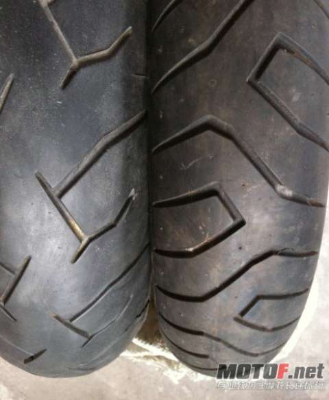 广东梅州1000元出售2手9点几成新的进口轮胎17寸120和160