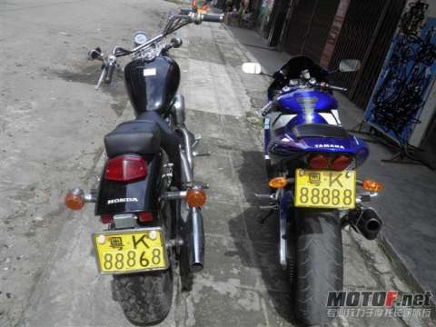 YAMAHA R1+本田铁马400（R1已售）