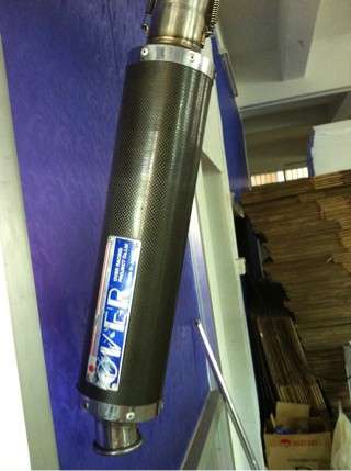 CB400VTEC用排气全段