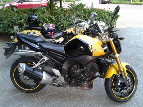 广州番禺4XXXX代友转让06年雅马哈FZ1N（已售，谢谢绿茵直播）