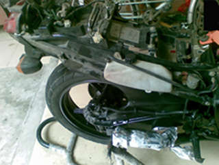 ZXR250碟灯款的一些拆车件