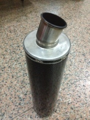 CB400的改装排气管。