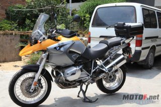 广州从化出售原装三箱BMW-R1200GS一台，F650GS一台
