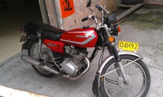 帮朋友出本田CG125二代