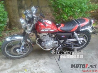 广东中山代友发布5800元出售改装进口铃木GN250街跑车改“草上飞”