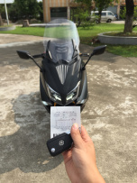 出台 15款 雅马哈Tmax530 特仕版带 ABS 大战羊