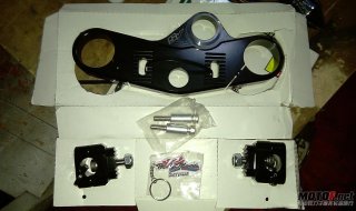 SV1000S改装街车上三星套件连RENTHAL改装车把套装（已售）