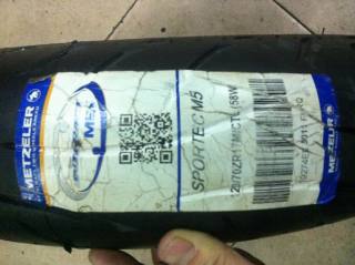 广东清远代友出条全新象牌120 70 17前轮胎