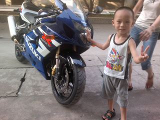 广东江门出售原版原漆铃木600CC跑车（K4)