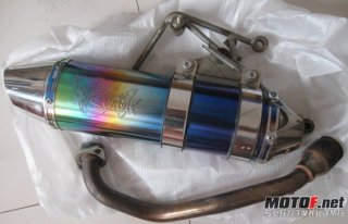 梧州450包邮出售一条迅鹰改装毒蛇鱼嘴钛金排气