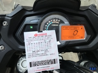 广东江门33000出贝纳利黄巡600