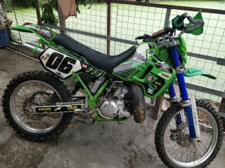 广东肇庆出售全车精神KDX200  10500