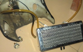 出售YBR EN 改装油冷一套  外置机油泵