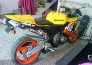 中山古镇慢放CB-1改CBR600F