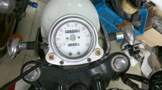 广西贵港出售川崎00年后的BJ250复古车,价格7000RMB