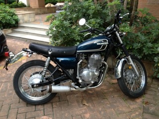 江门15800卖03年原版原漆小改CB400SS棍王！