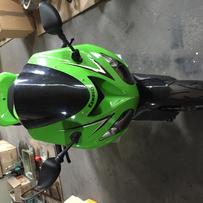 成色好的绿魔06。ZX10R