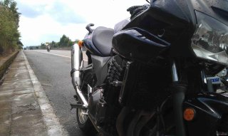 中了滑胎的毒，一降再降猛出Z750，新换了后胎哦有视频