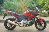 代友出14年本田NC700X顶配手自一体带ABS 带夏德边箱