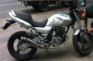 广东中山卖一台..SUZUKI EN125改250