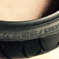 出售普利司通180  55  17 后胎一条 95新