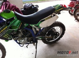 南宁代友8500出川崎KLX250越野车.....脚启动版本的