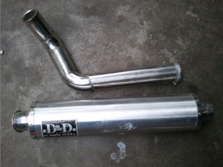 出黄蜂600 美国D&D改装排气