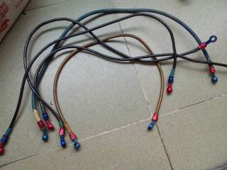 广州出售闲置的刹车钢喉与4仔配件,售120-600不等