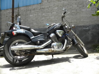 花都出铁马400 2台，马格纳250 1台，川崎德国兵250 1台，再加一台隆鑫150小爬鸡