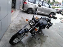 .鹤山沙坪出售一台铃木美式太子