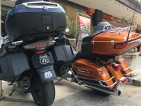 12年宝马K1600GTL改装天蝎排气