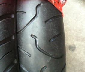 佛山出售ZRX400前后胎，一对...