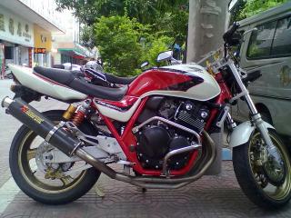 广东梅州没钱用拉急出改装件多CB400一代20500