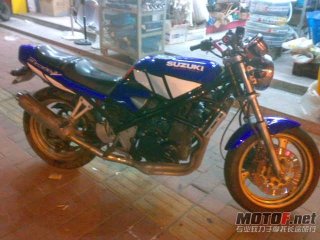 代友出售非常靓仔铃木75A 400CC   6800元接小刀