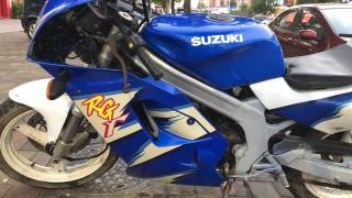 经典铃木二冲rgt125 电启动