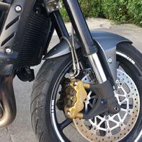 英国 凯旋 09年 675 R版 青蛙王子 原版原漆 街车 一手水回来3000多公里