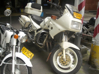 广东江门18000出澳门警用车FZ750