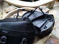 原装哈雷 皮袋 非常完美