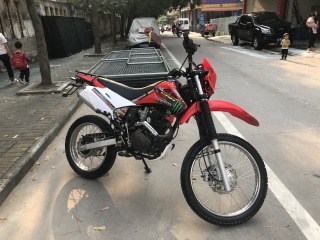 河源市区出售CRQ250越野摩托车