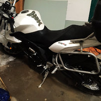 新车到，出改装好带铝箱一万二公里隆鑫LX650,30000！