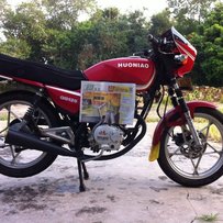 台山大江代友出台火鸟牌刀仔摩托