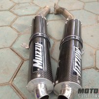 代友出07-08R1 正品美国Muzzy改装碳纤排气及动力司令一套