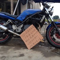 铃木75A盗匪400，有广州的朋友接货吗，出了点状况，求版主别删{代没坊号的车友}