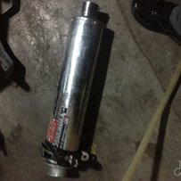 韶关市区！！出售一条闲置吉川排气与Z1000后减震前三星