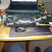 中山三角出兄弟排气，两台车03年VTEC2代，04年FZ1000