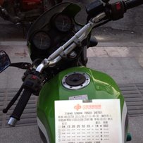 广东佛山出售精神川崎ZRX400.