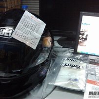 自刀大降价出售SHOEI MULTITEC  揭面盔  M码 9.8新