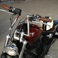 川崎bj250改装bobber